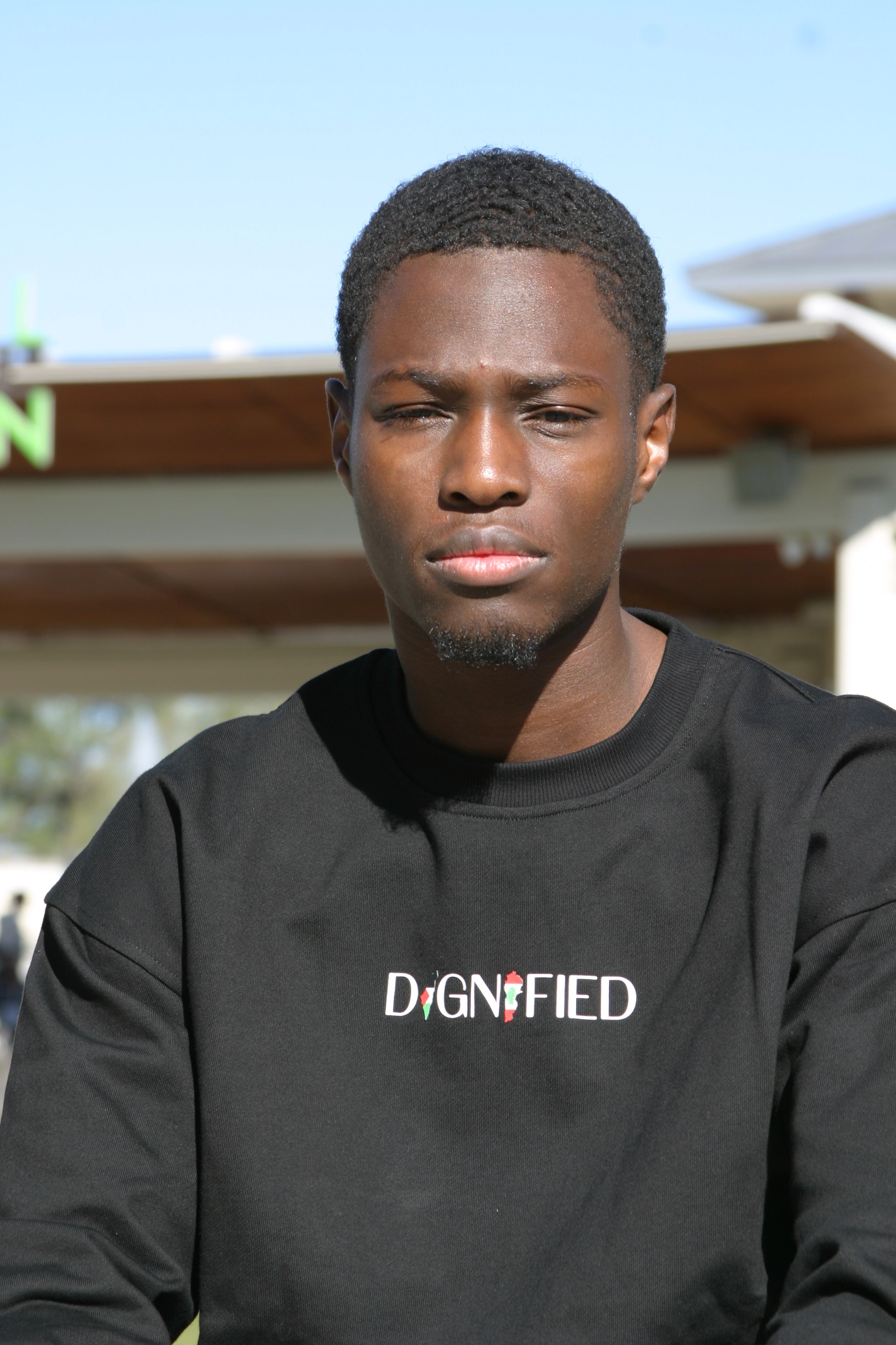 The Dignified Sweatshirt - Black
