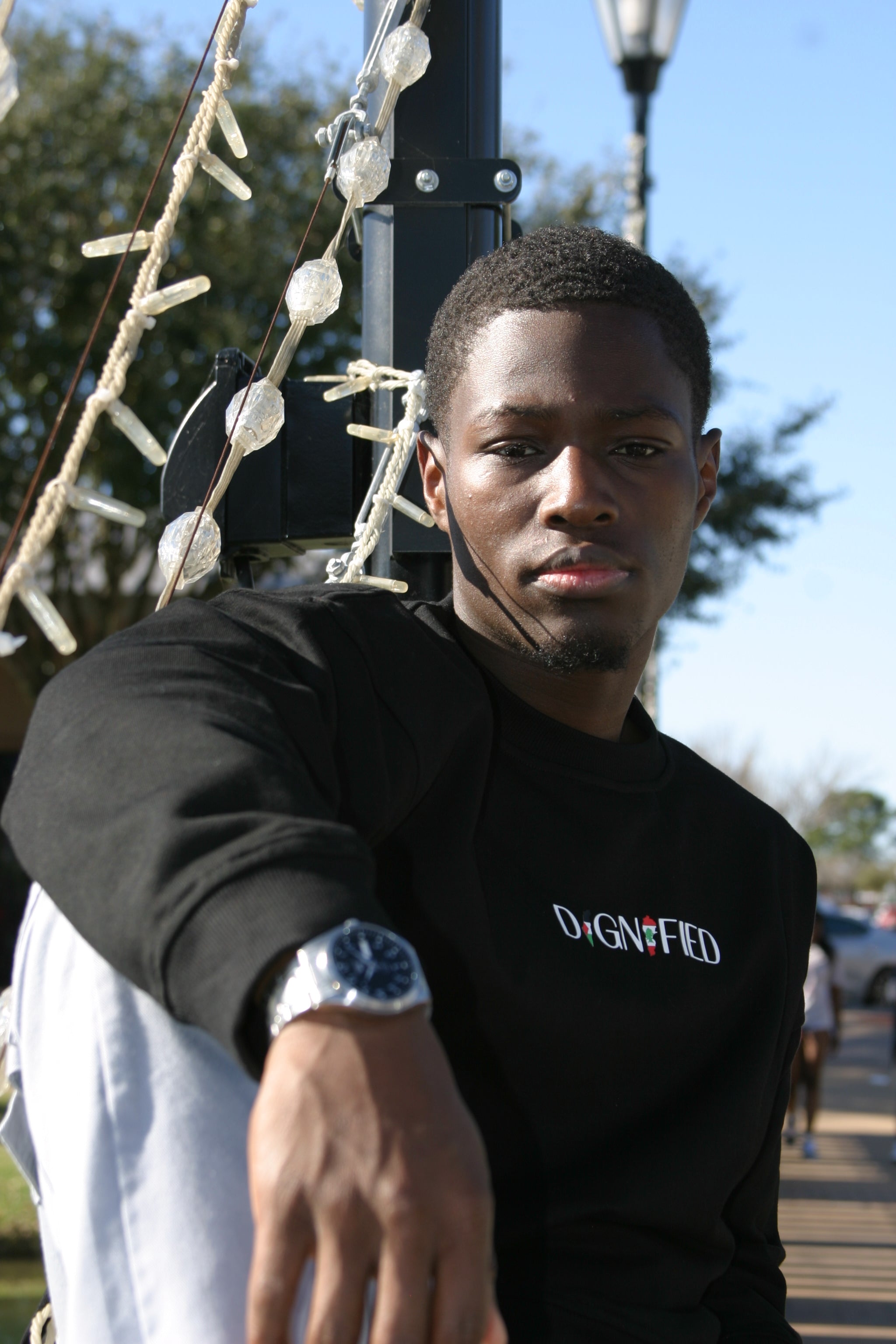 The Dignified Sweatshirt - Black