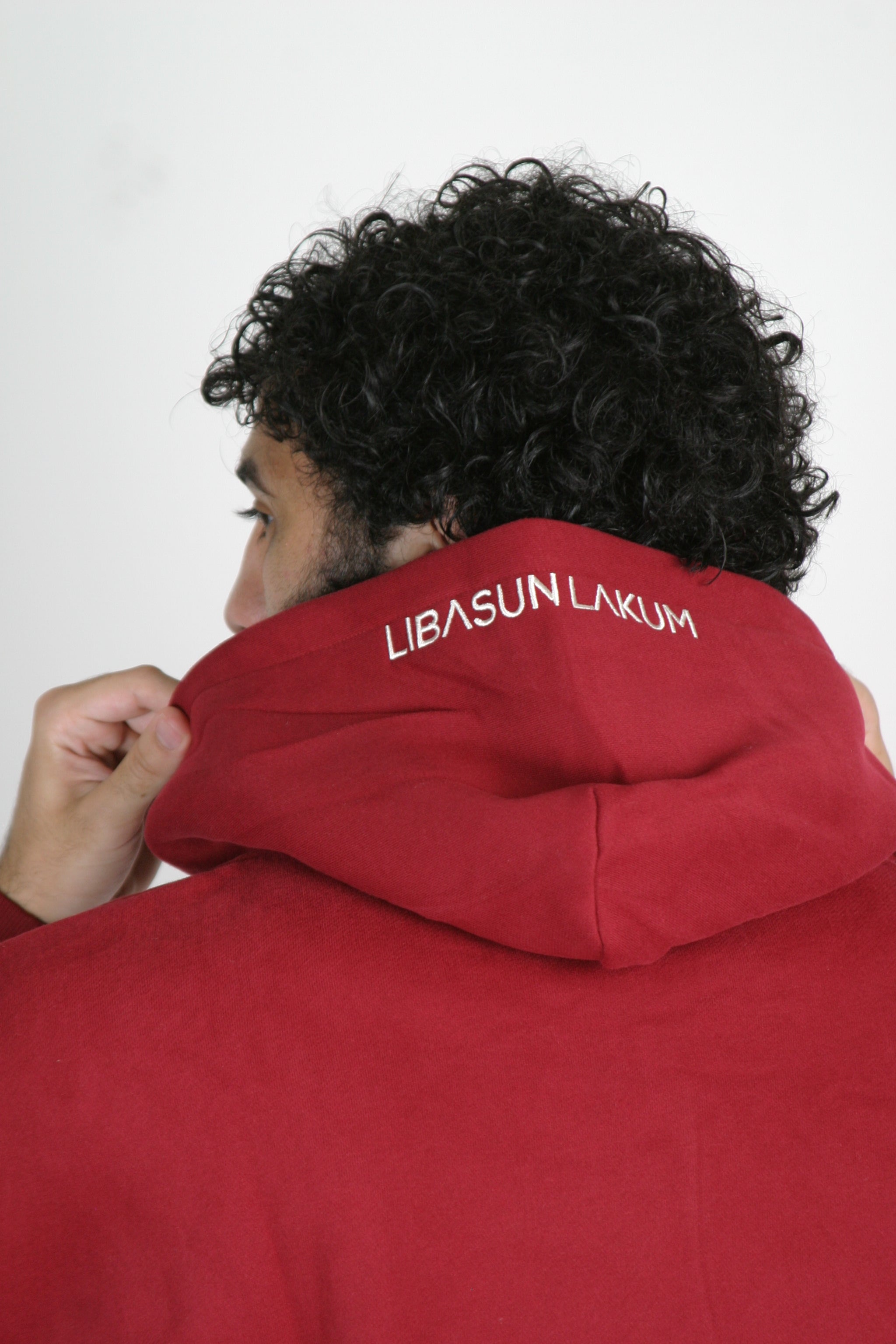 The Patience Hoodie - Burgundy