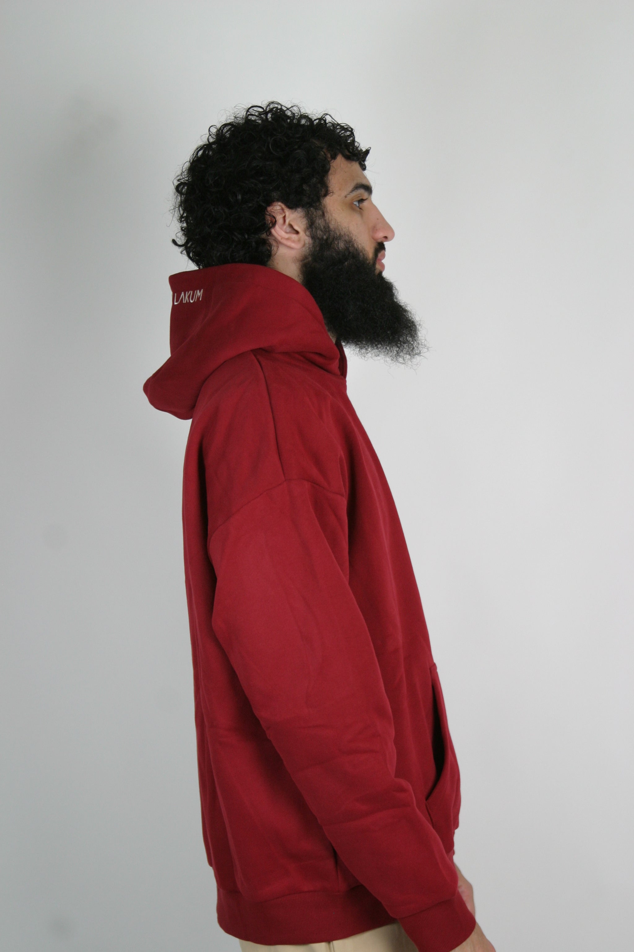 The Patience Hoodie - Burgundy