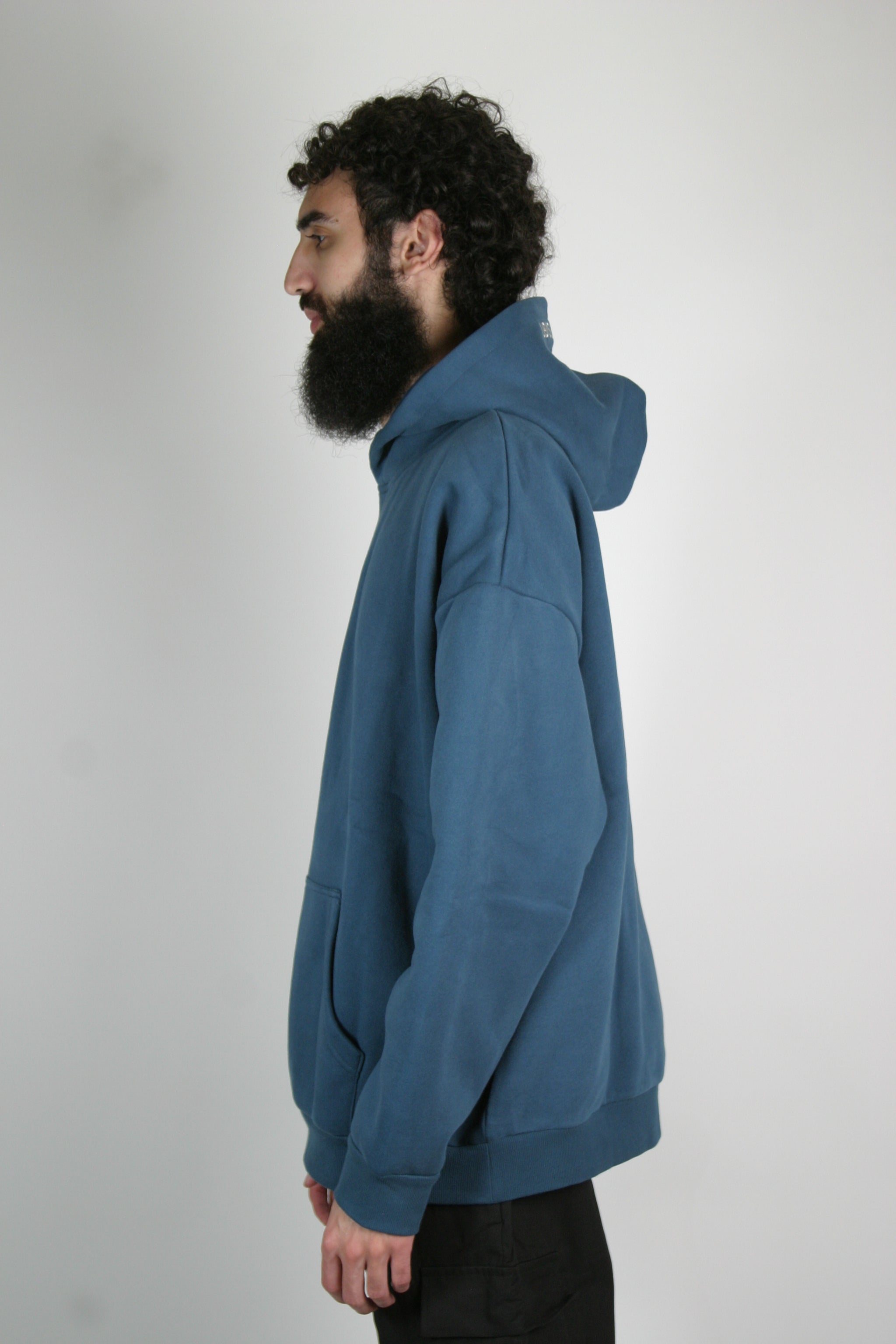 The Patience Hoodie - Deep Cerulean
