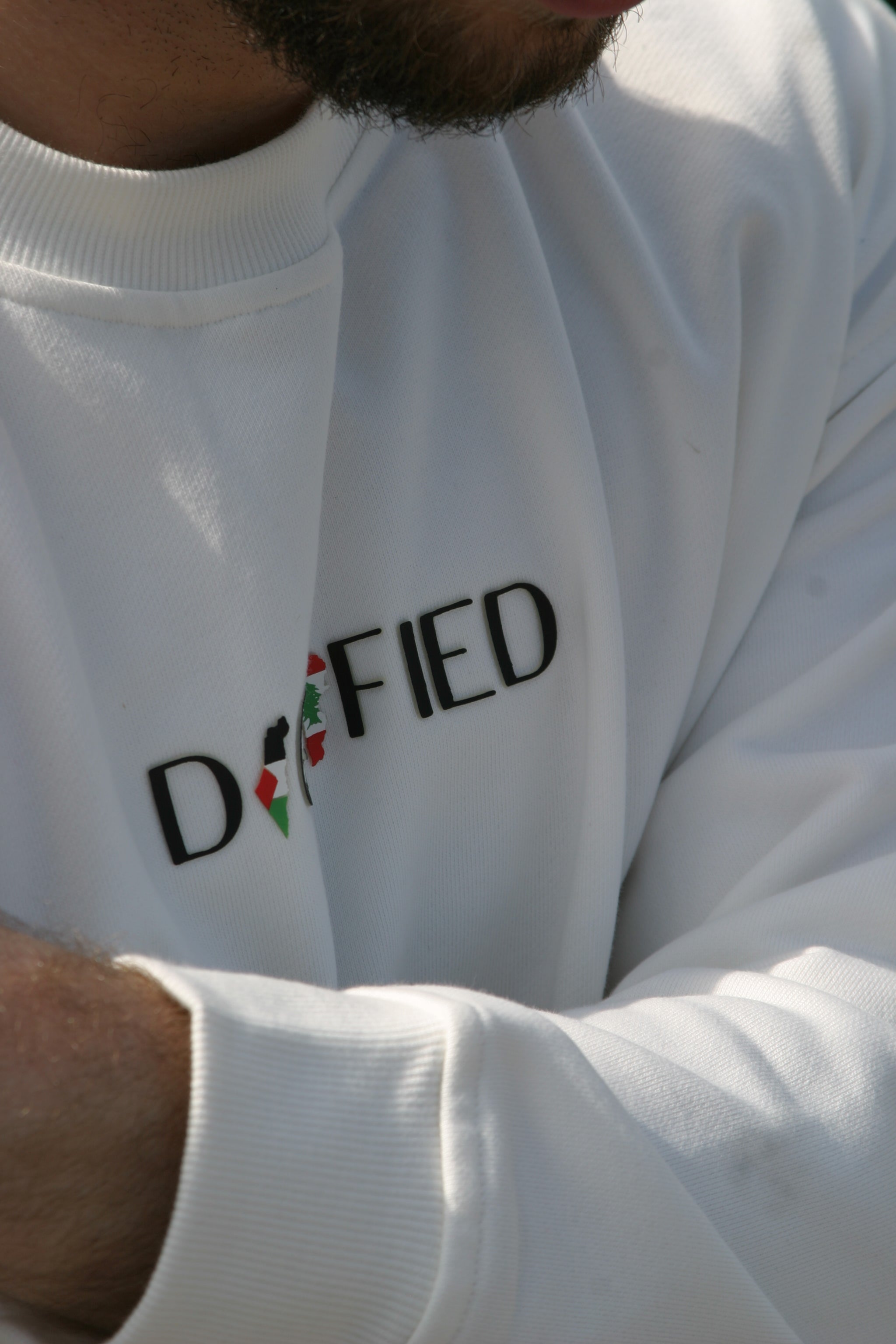 The Dignified Sweatshirt - White