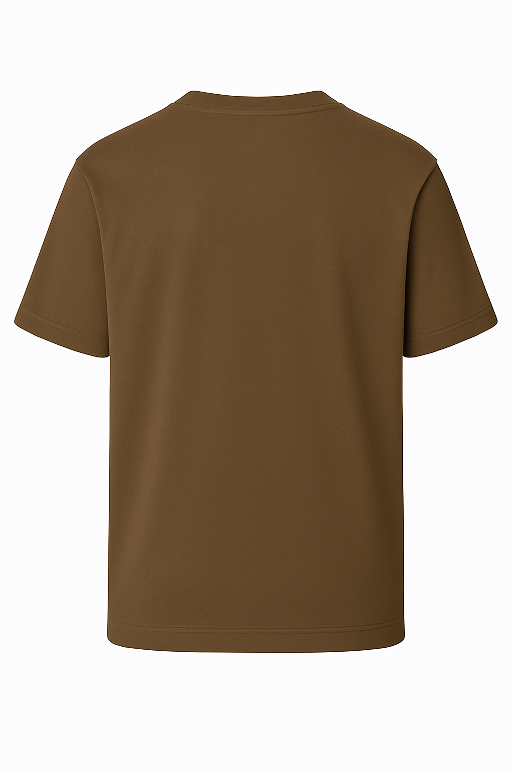 The Mirrored Signature Tee - Brown