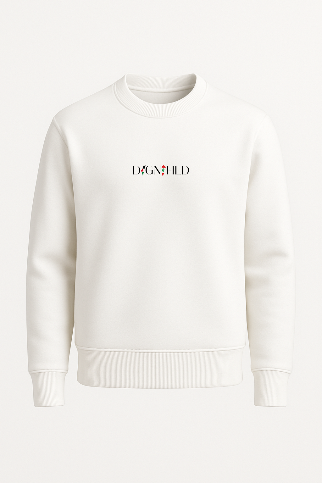 The Dignified Sweatshirt - White