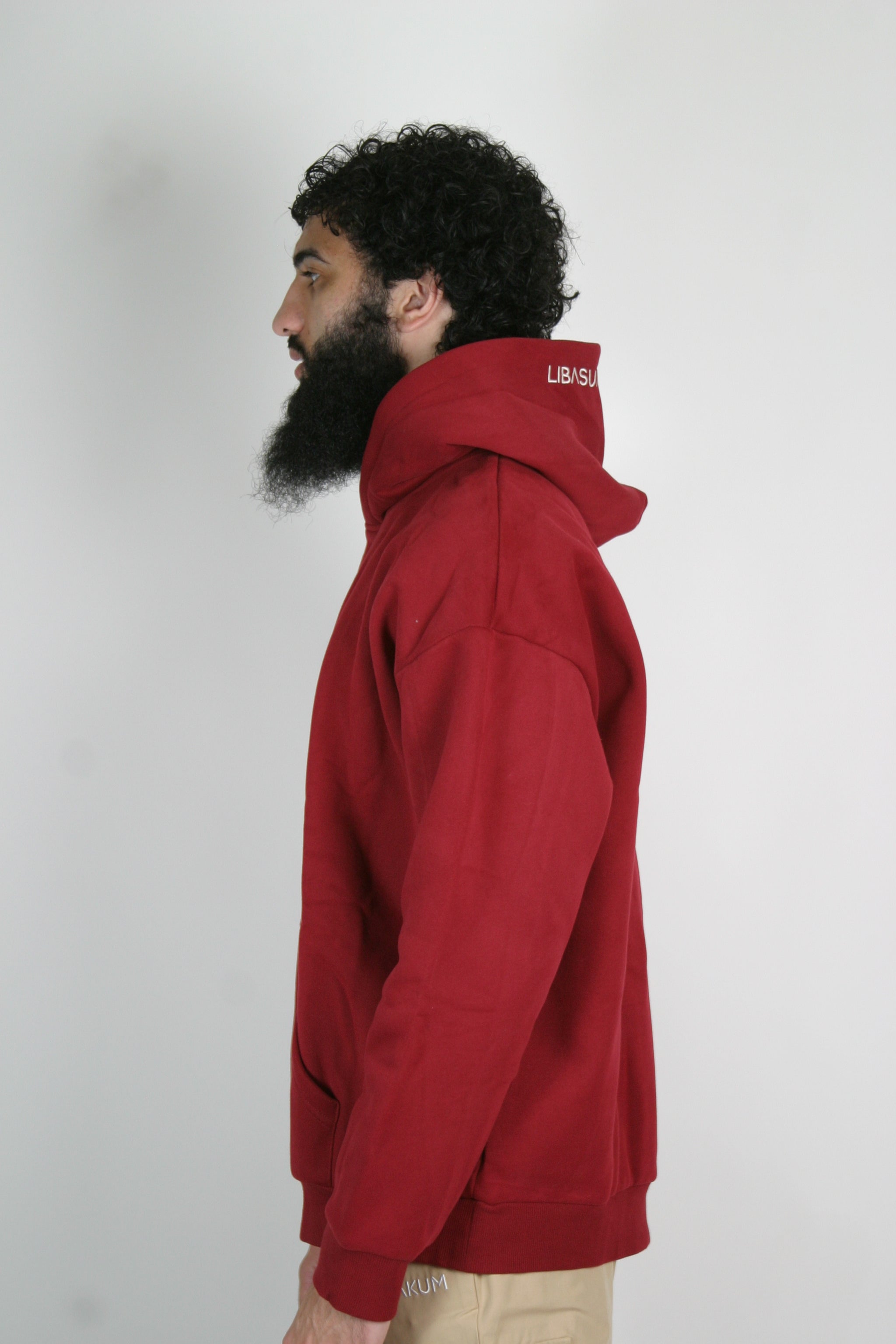 The Patience Hoodie - Burgundy
