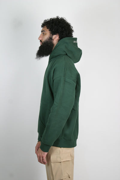 The Patience Hoodie - Forest Green