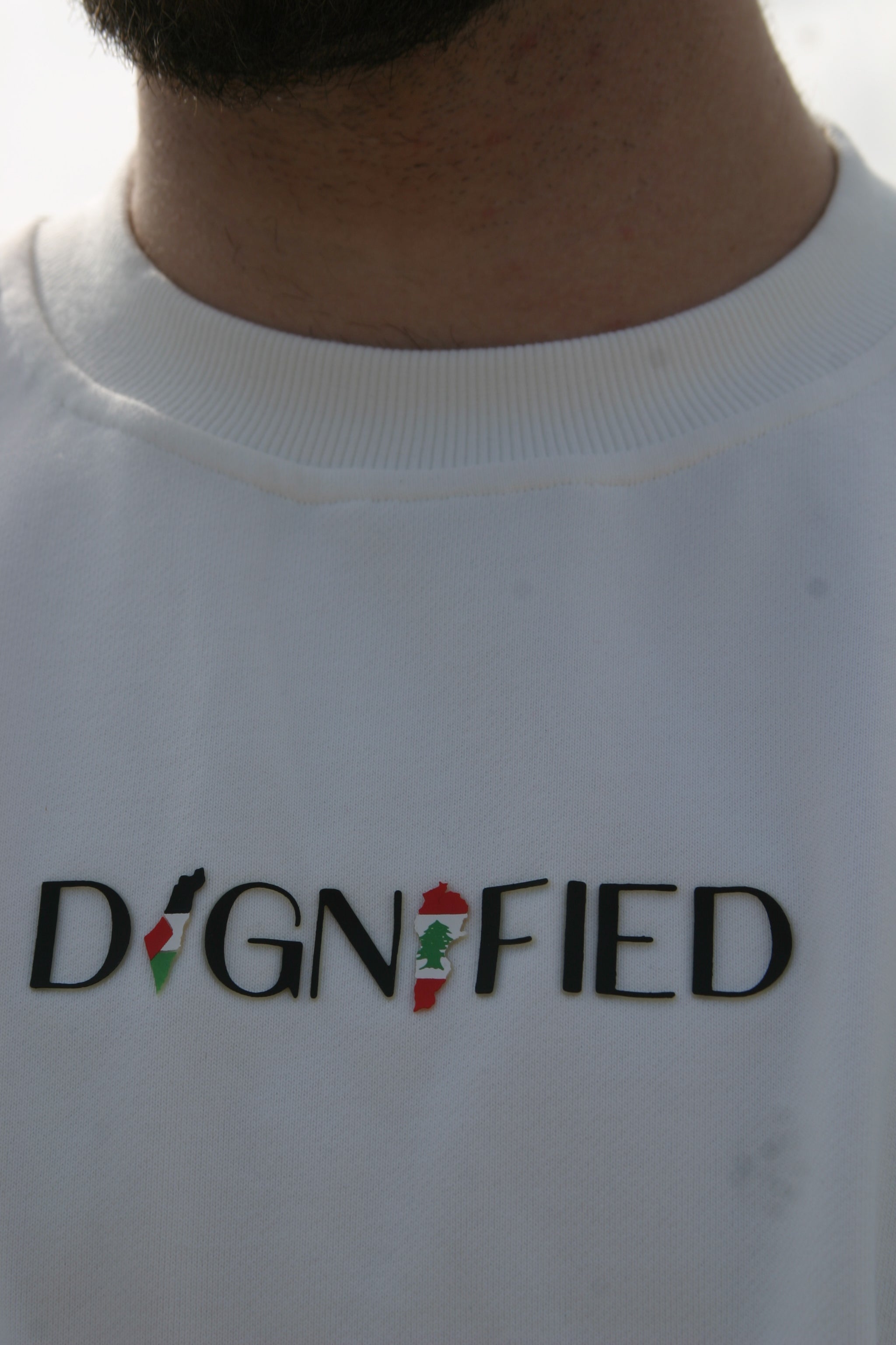 The Dignified Sweatshirt - White