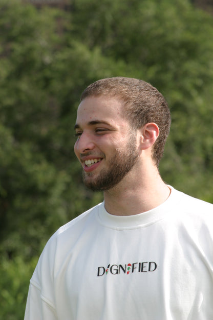 The Dignified Sweatshirt - White