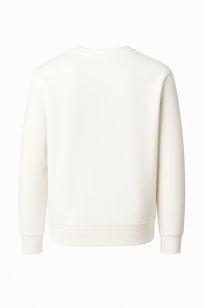 The Dignified Sweatshirt - White