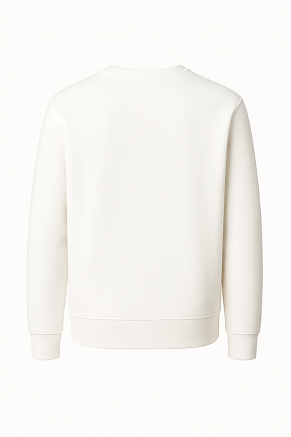 The Dignified Sweatshirt - White
