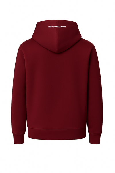 The Patience Hoodie - Burgundy