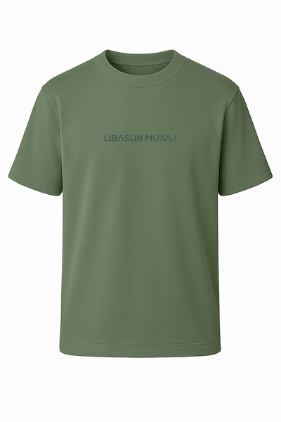 The Mirrored Signature Tee - Green